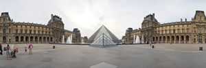 Musee du Louvre, Cour Exterieure (VR)